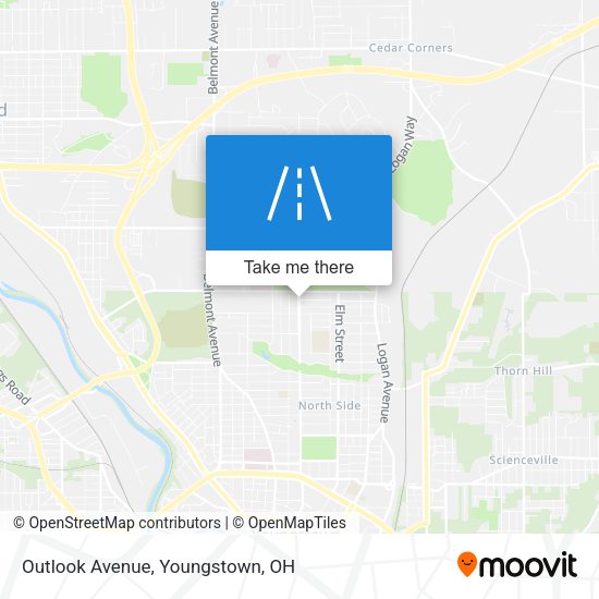 Mapa de Outlook Avenue