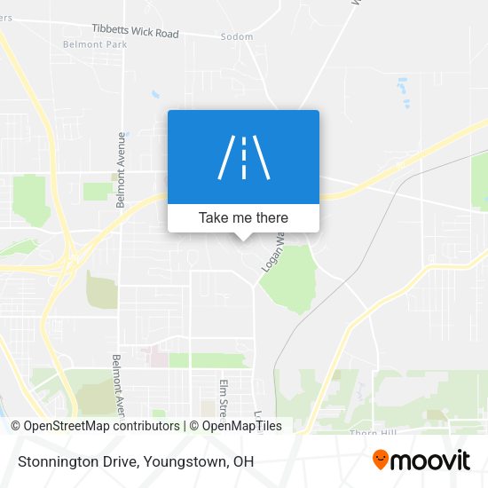 Stonnington Drive map