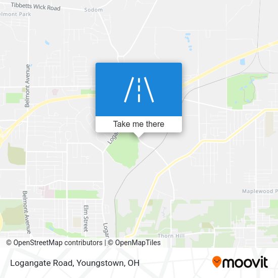 Mapa de Logangate Road