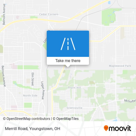 Mapa de Merrill Road