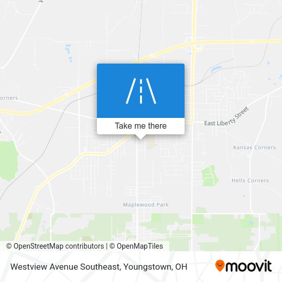 Westview Avenue Southeast map