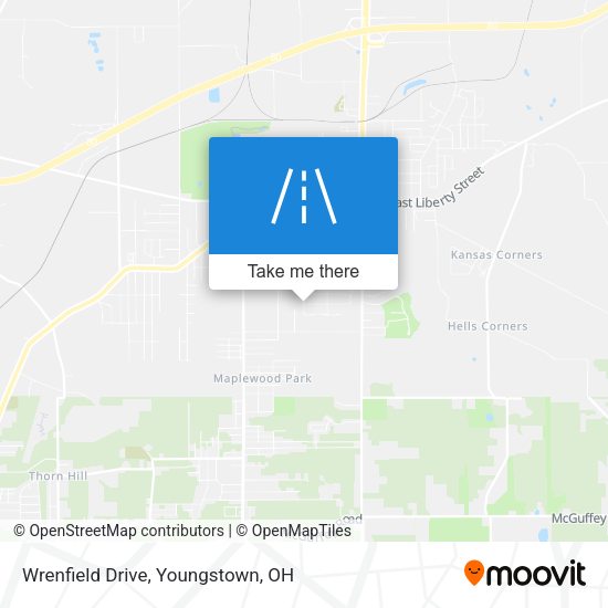 Wrenfield Drive map