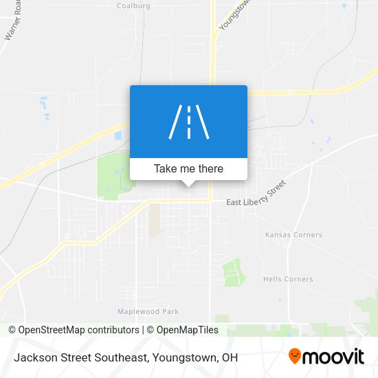 Mapa de Jackson Street Southeast
