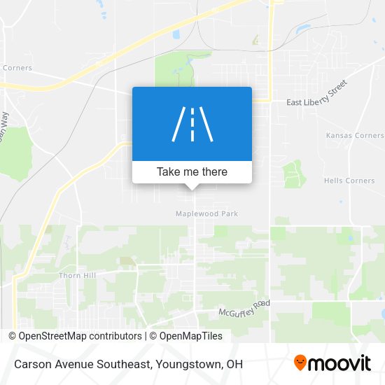 Mapa de Carson Avenue Southeast