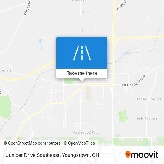 Mapa de Juniper Drive Southeast