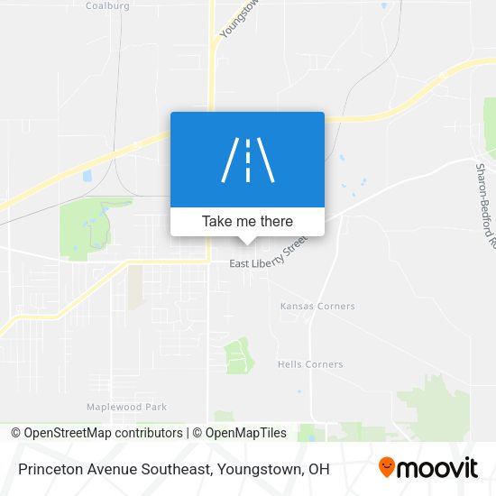 Princeton Avenue Southeast map