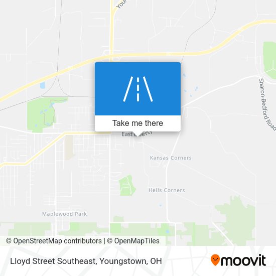 Lloyd Street Southeast map