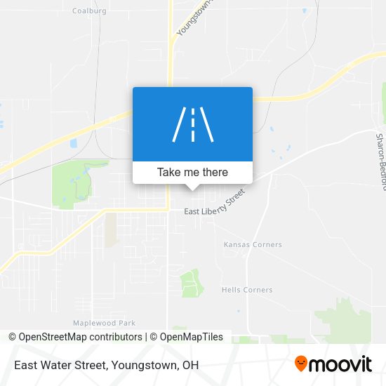 Mapa de East Water Street