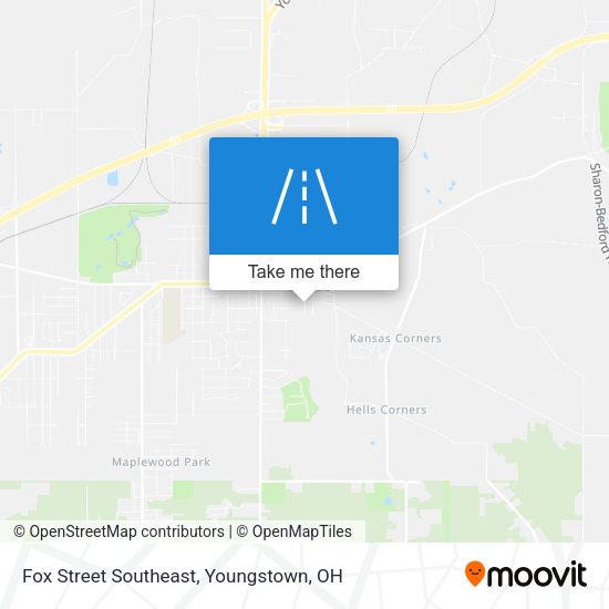 Fox Street Southeast map