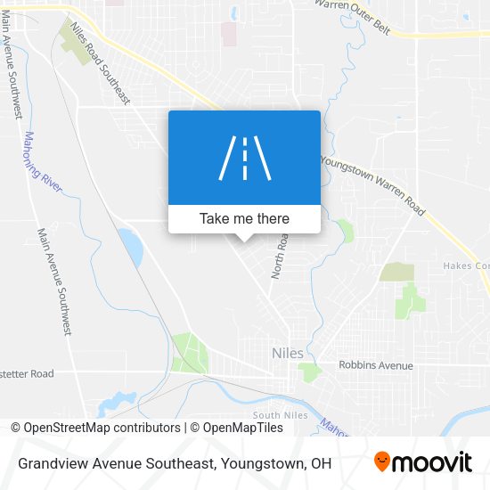 Mapa de Grandview Avenue Southeast