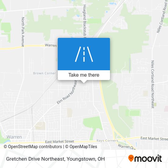 Mapa de Gretchen Drive Northeast