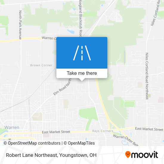 Robert Lane Northeast map