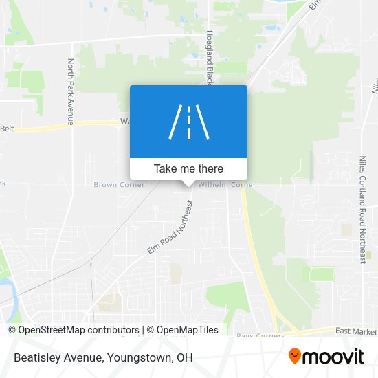 Mapa de Beatisley Avenue