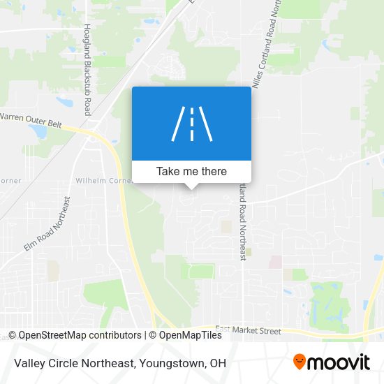 Mapa de Valley Circle Northeast