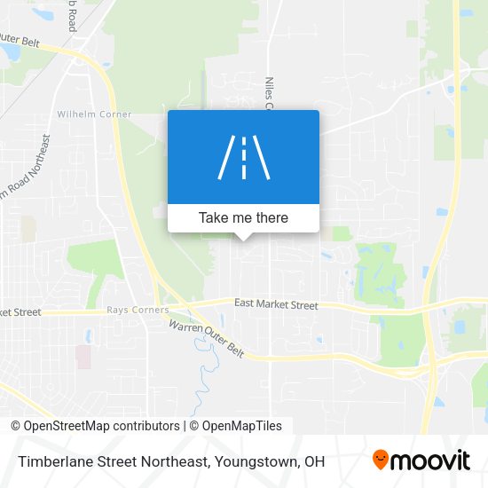 Timberlane Street Northeast map