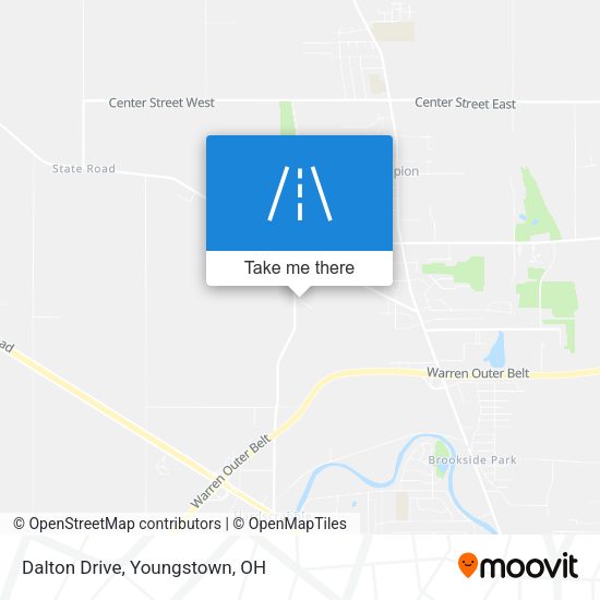 Mapa de Dalton Drive