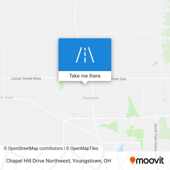 Chapel Hill Drive Northwest map
