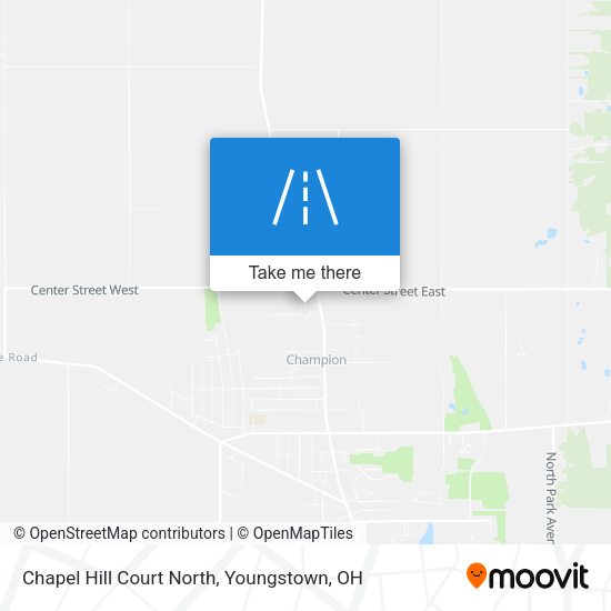 Chapel Hill Court North map