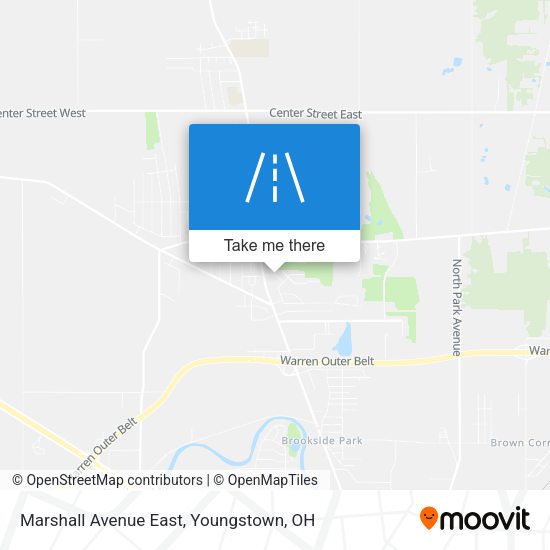 Mapa de Marshall Avenue East