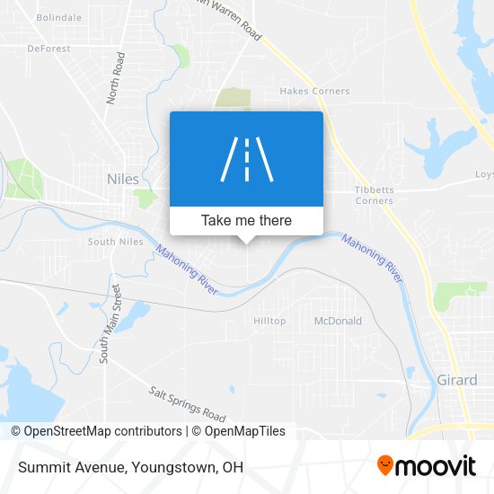 Mapa de Summit Avenue