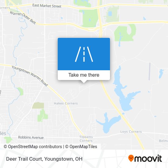 Deer Trail Court map