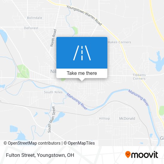 Mapa de Fulton Street