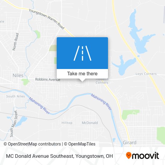 Mapa de MC Donald Avenue Southeast