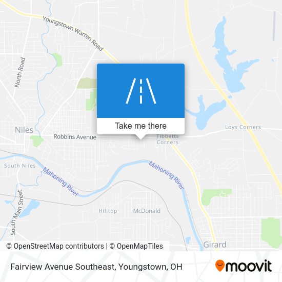 Mapa de Fairview Avenue Southeast