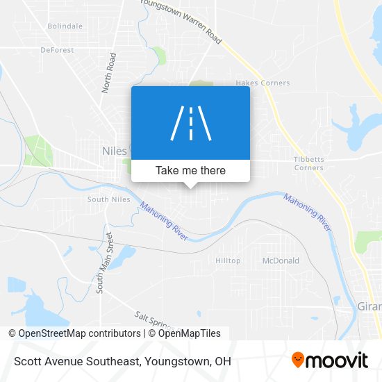 Mapa de Scott Avenue Southeast
