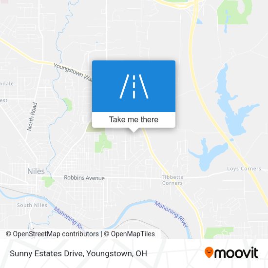 Sunny Estates Drive map