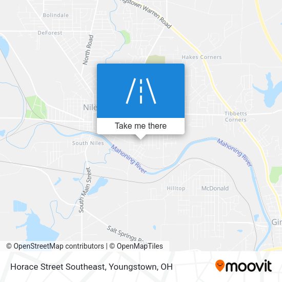 Horace Street Southeast map