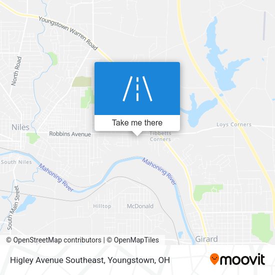Mapa de Higley Avenue Southeast