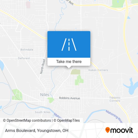 Mapa de Arms Boulevard