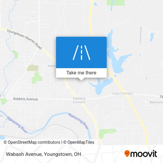 Mapa de Wabash Avenue