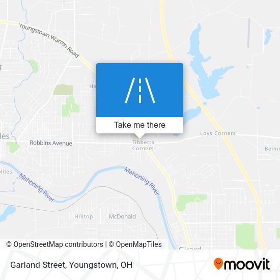 Mapa de Garland Street