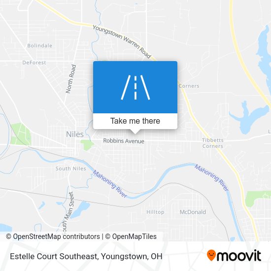 Estelle Court Southeast map