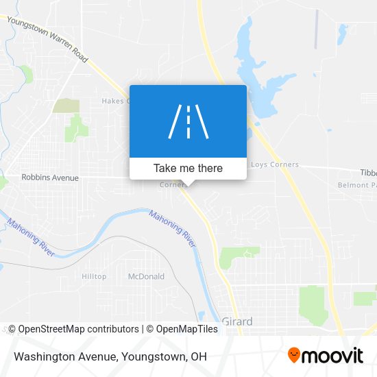 Mapa de Washington Avenue