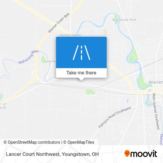 Lancer Court Northwest map