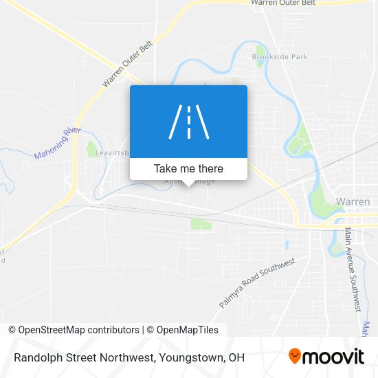 Randolph Street Northwest map