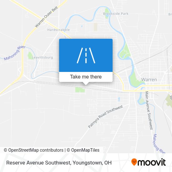 Mapa de Reserve Avenue Southwest