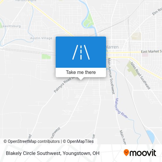 Blakely Circle Southwest map