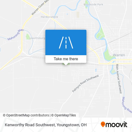 Mapa de Kenworthy Road Southwest