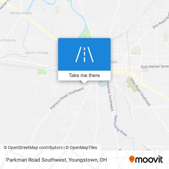 Mapa de Parkman Road Southwest