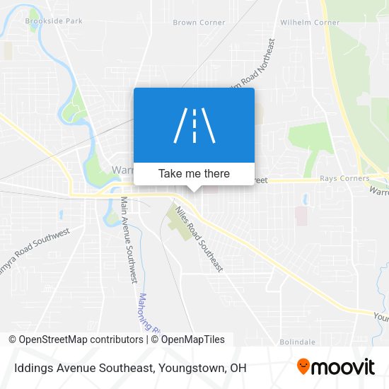 Iddings Avenue Southeast map