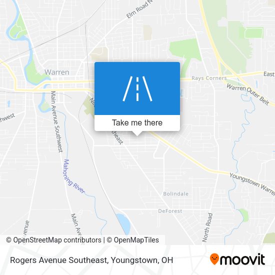 Mapa de Rogers Avenue Southeast