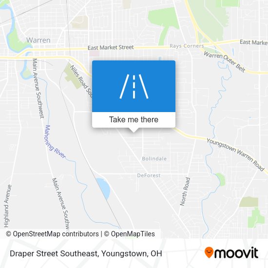 Mapa de Draper Street Southeast