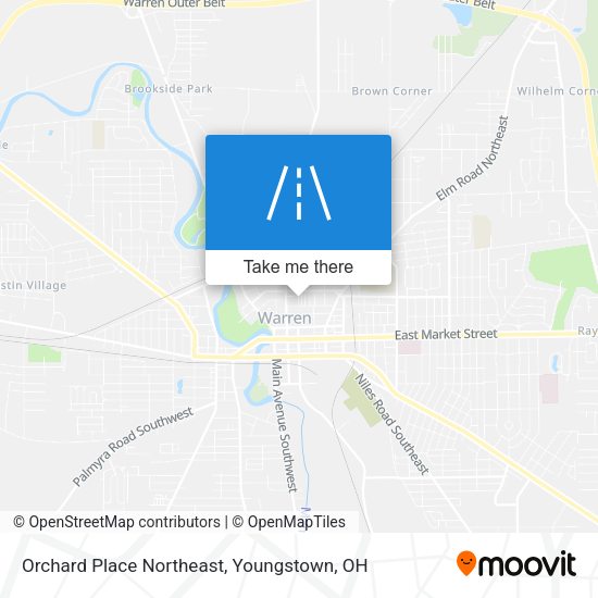 Orchard Place Northeast map