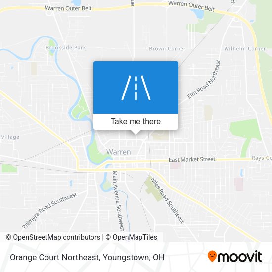 Orange Court Northeast map