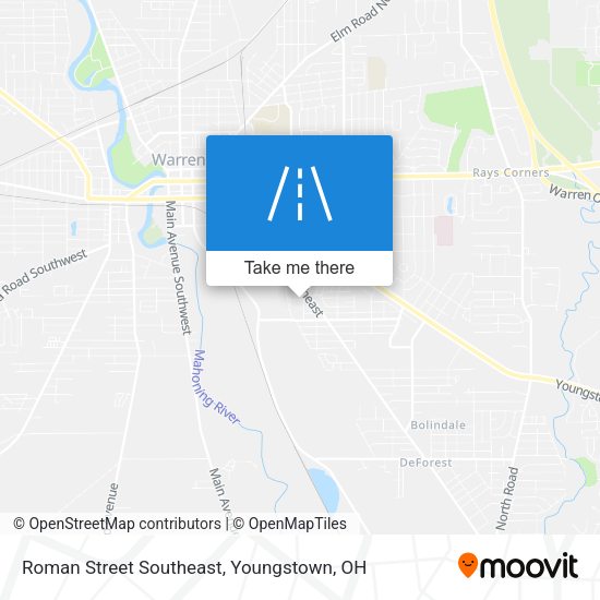 Mapa de Roman Street Southeast