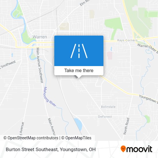 Burton Street Southeast map